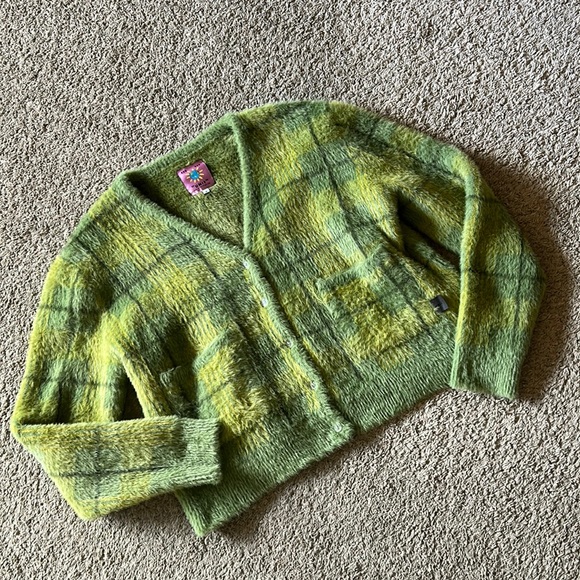 UNIF Sweaters - green unif ty cardigan